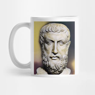 Parmenides of Elea Portrait | Parmenides of Elea Artwork 9 Mug